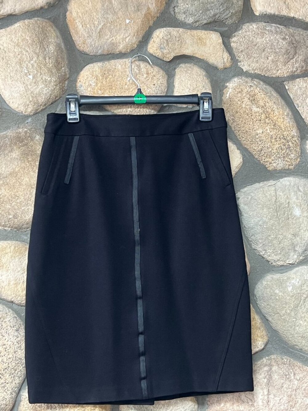 Citrine Black Pencil Skirt Size Small Career Office Business Casual